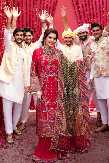 Nureh NL-34 Polki Jhoomro Wedding Collection 2022 Online Shopping